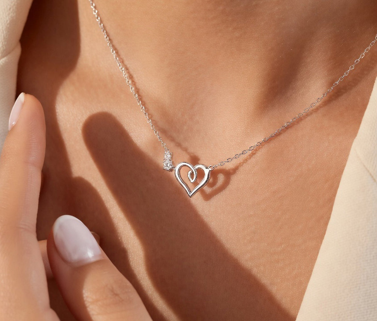 Silver necklace