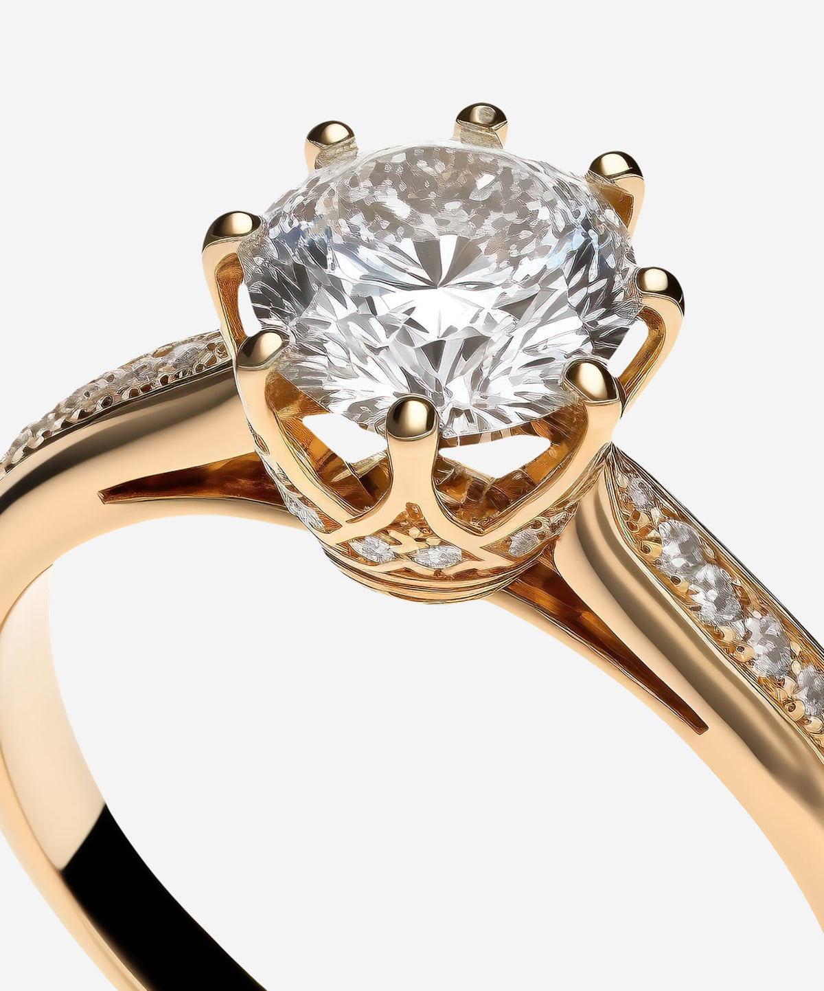 Crystal Crown Ring