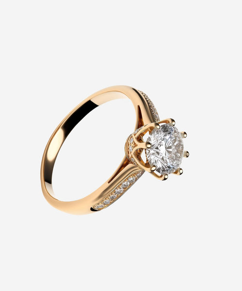 Crystal Crown Ring
