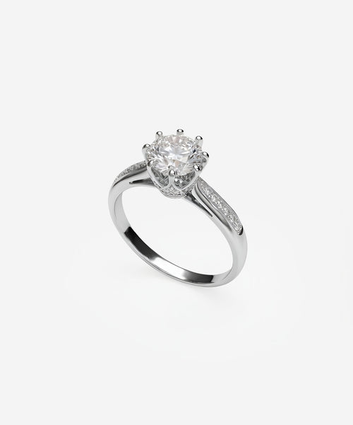 Crystal Crown Ring