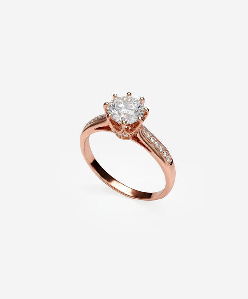 Crystal Crown Ring