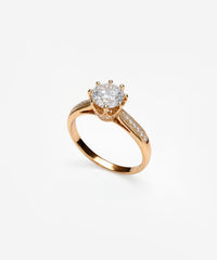 Crystal Crown Ring