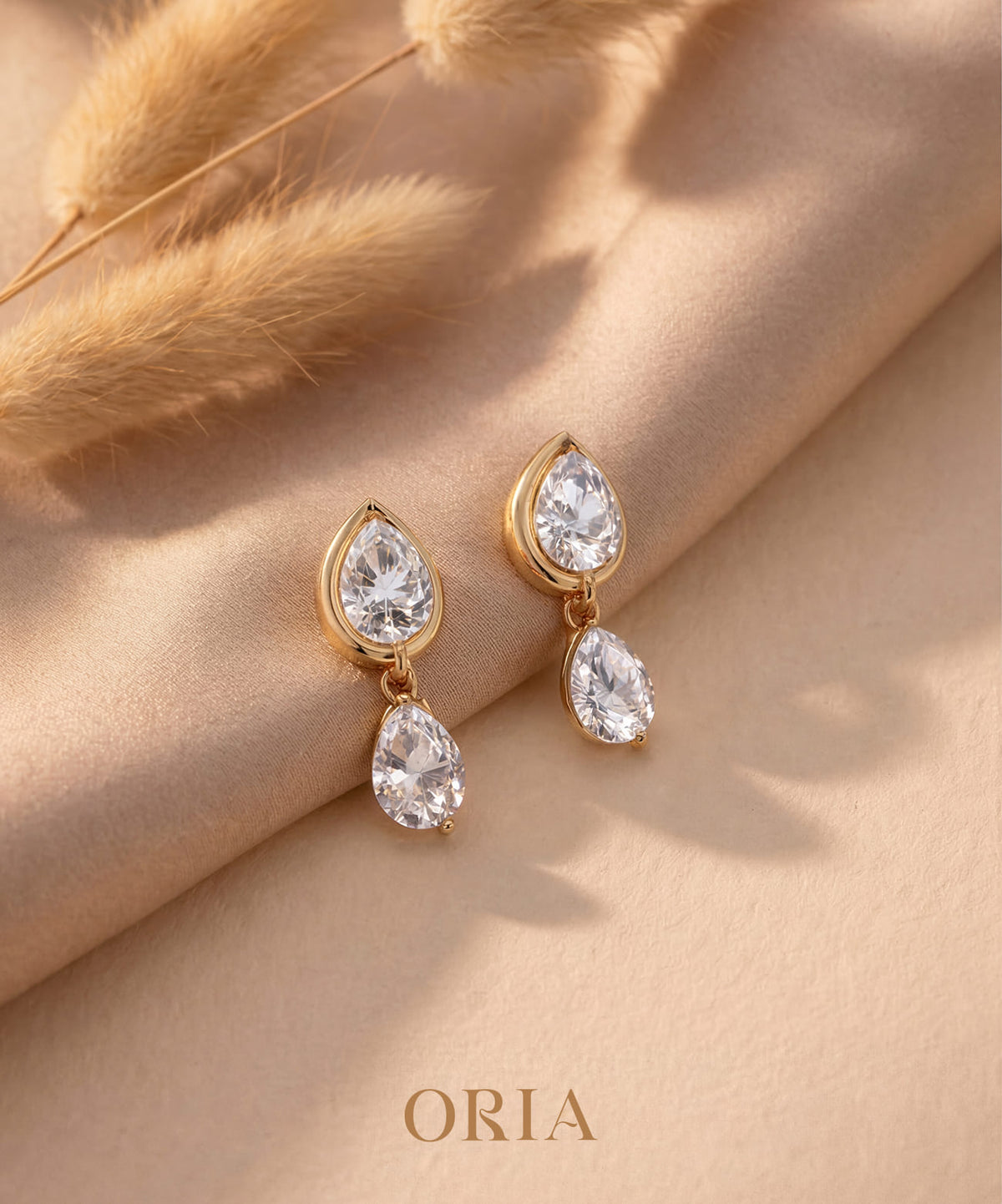 Dual Drop Earrings