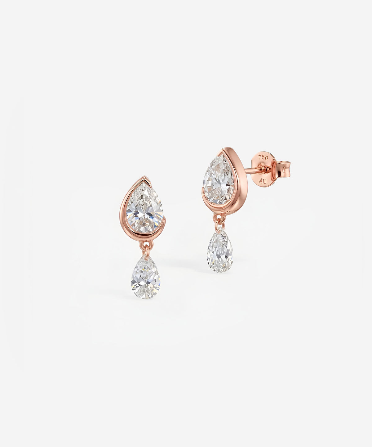 Dual Drop Earrings