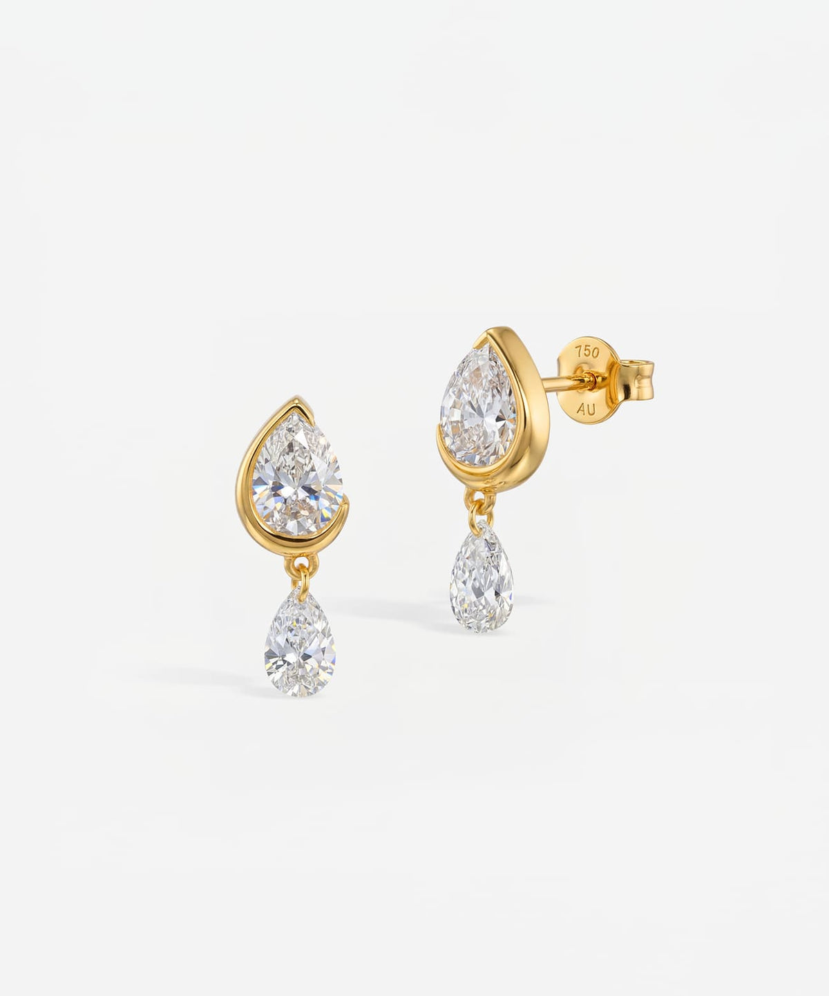Dual Drop Earrings