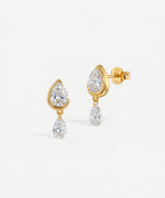 Dual Drop Earrings