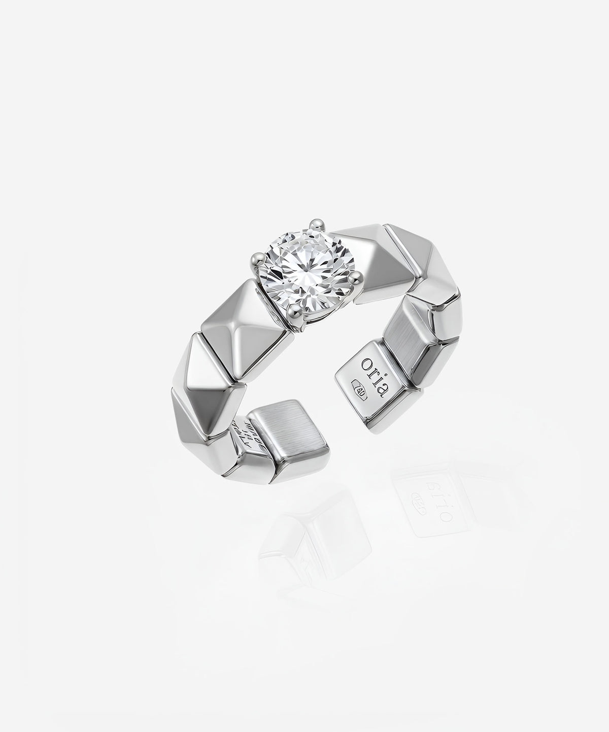 Linked Charm Ring