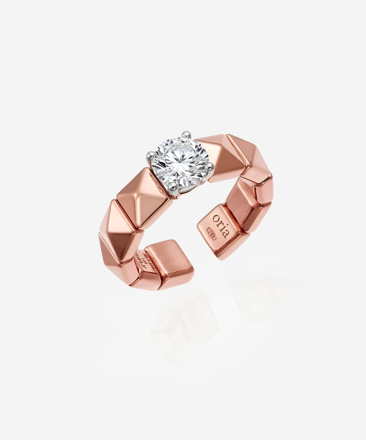 Linked Charm Ring
